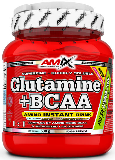 L-Glutammina + BCAA in polvere Amix 530g