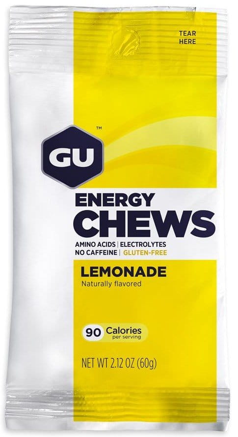 Gel energetici GU Energy Chews 60 g Lemonade