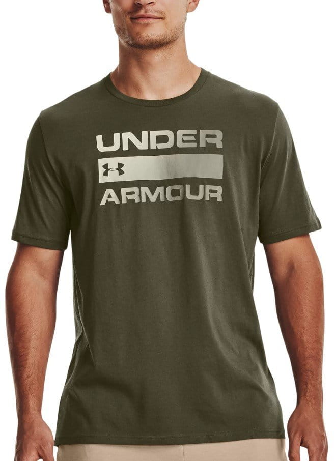 Magliette Under Armour UA TEAM ISSUE WORDMARK SS-GRN