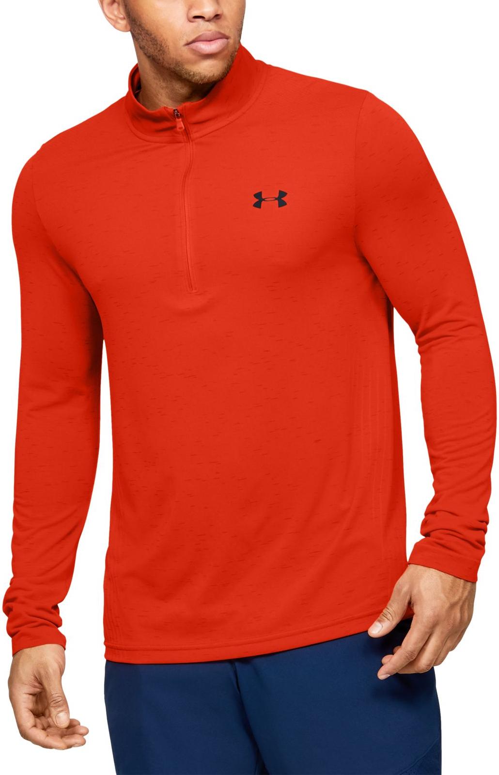 Maglia Termica Manica Lunga 1/2 Zip Donna Sport Running – Tessuto Microfleece, Traspirante, Elasticizzato 4 Vie
