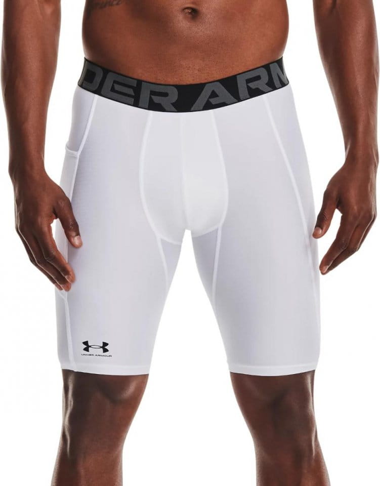 Shorts Under UA HG Armour Lng Shorts-WHT