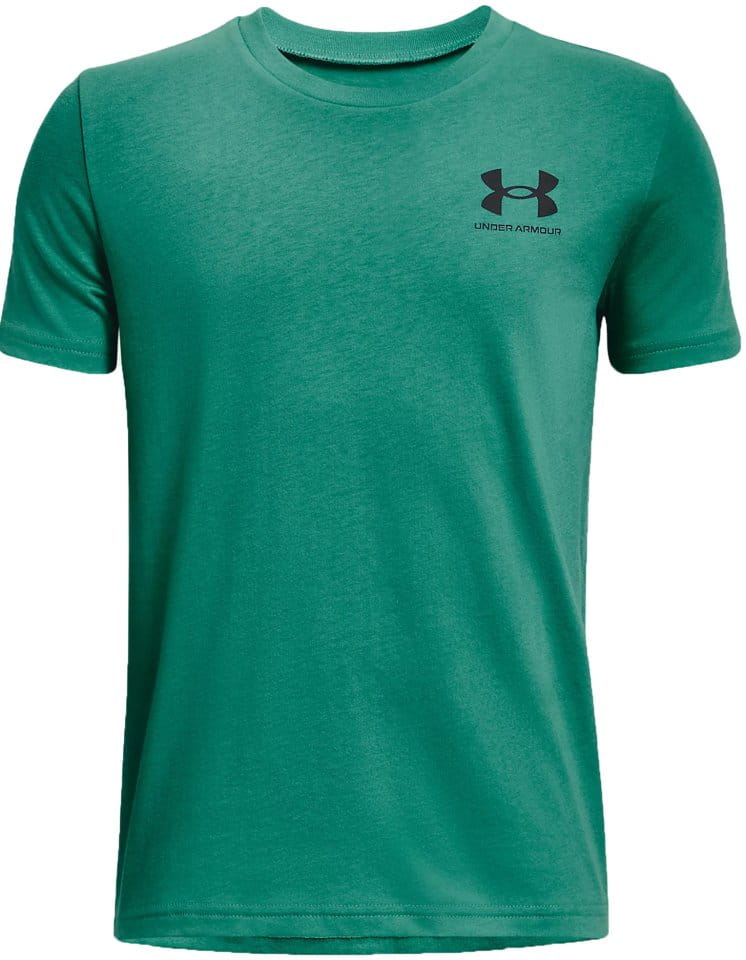 Magliette Under Armour UA SPORTSTYLE LEFT CHEST SS-GRN