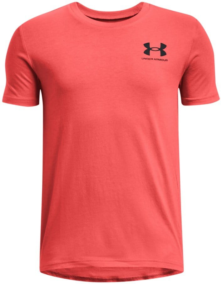 Magliette Under Armour UA B SPORTSTYLE LEFT CHEST SS-RED