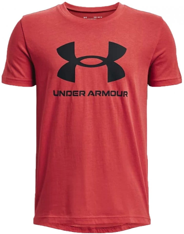 Magliette Under Armour UA SPORTSTYLE LOGO SS-RED