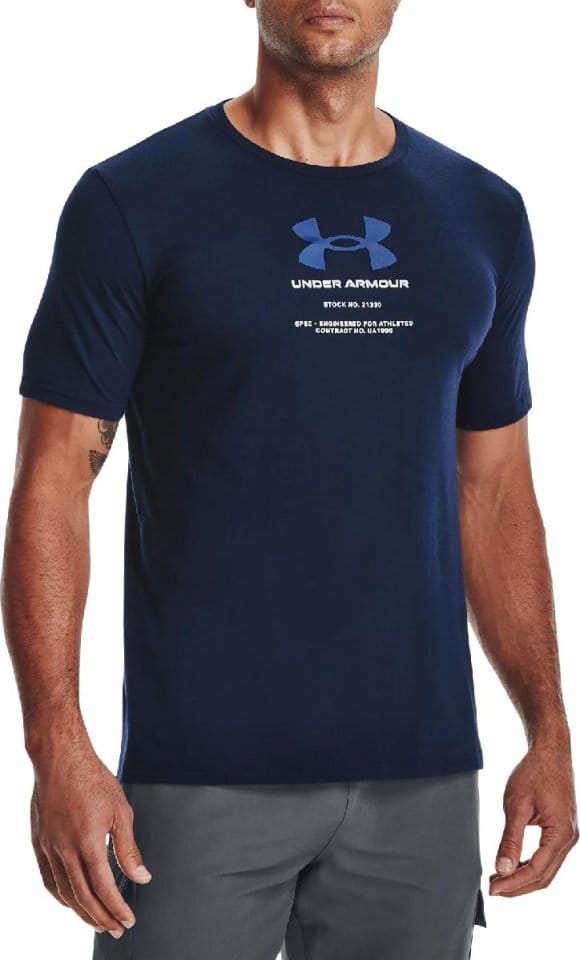 Magliette Under Armour UA ENGINEERED SYMBOL SS-NVY
