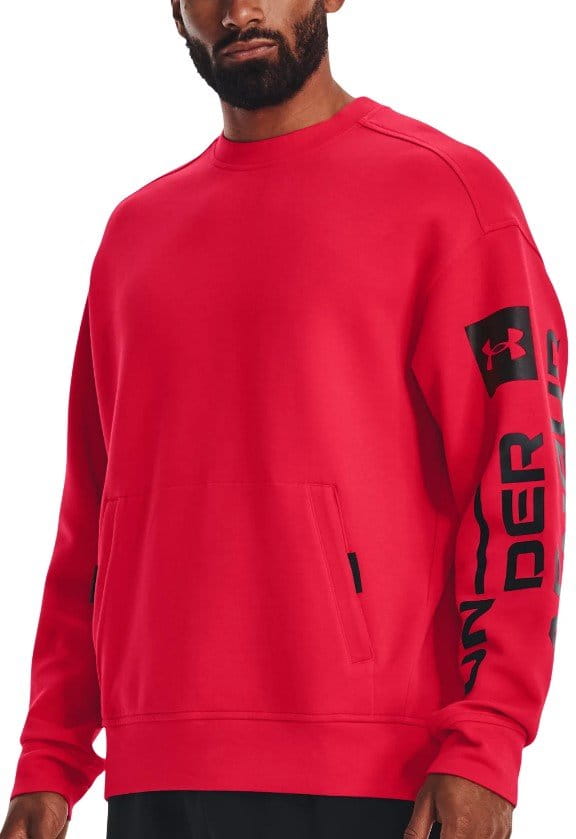 Felpe Under Armour UA Summit Knit Graphic Crew-RED