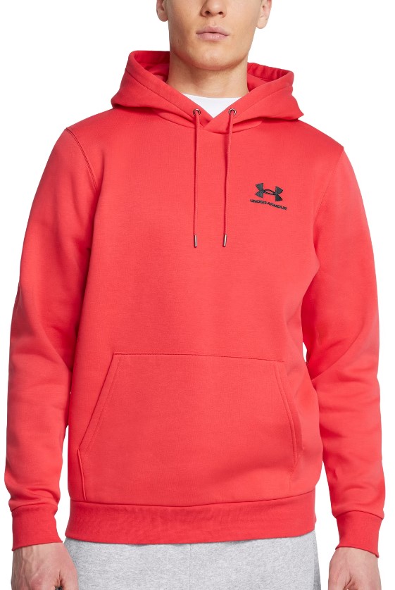 UA Icon Fleece Hoodie-RED