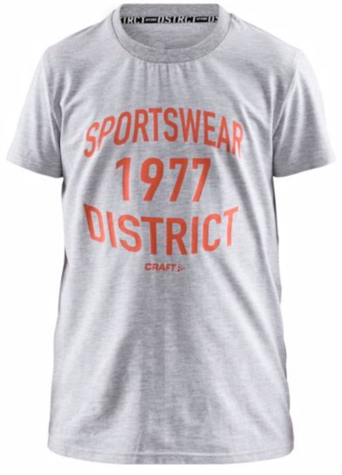 Magliette CRAFT District JR SS T-shirt