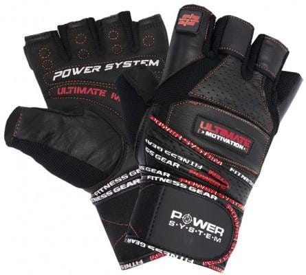 Guanti System POWER SYSTEM-GLOVES ULTIMATE MOTIVATION-RED