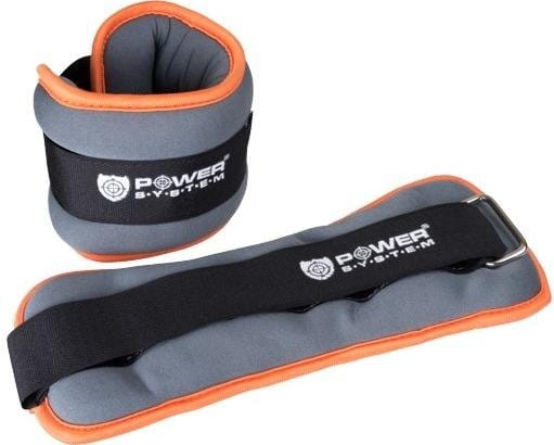 Pesi della caviglia System POWER SYSTEM-ANKLE WEIGHTS-2×0.5KG