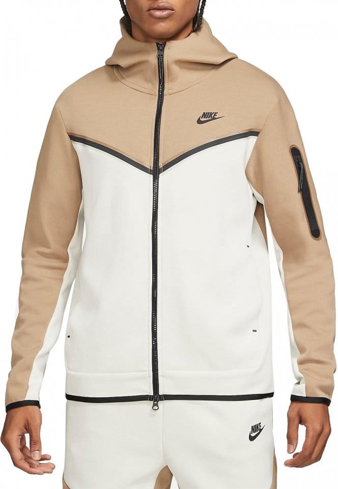 Felpe con cappuccio Nike M NSW TCH FLC HOODIE FZ WR - Top4Running.it