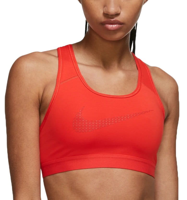 Top e Reggiseni Nike Dri-FIT Swoosh Icon Clash Women’s Medium-Support Non-Padded Graphic Sports Bra