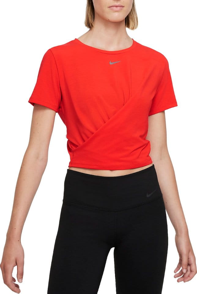 Magliette Nike Dri-FIT One Luxe Women s Twist Standard Fit Short-Sleeve Top
