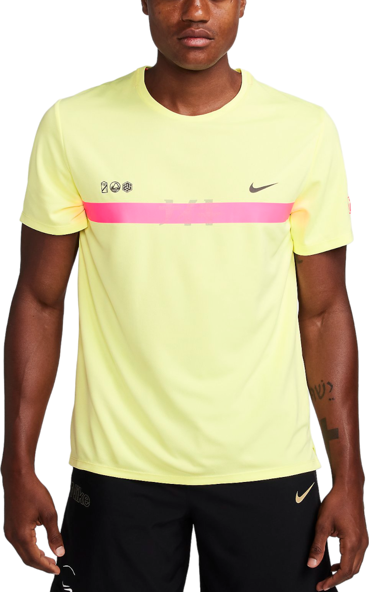 Magliette Nike M NK DF UV SS MILER Ekiden