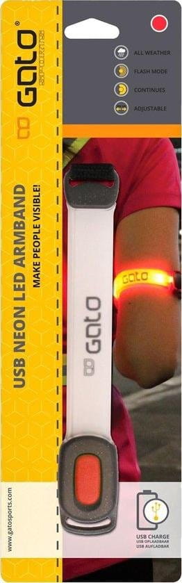 Luce posteriore bici GATO NEON LED ARM LIGHT USB
