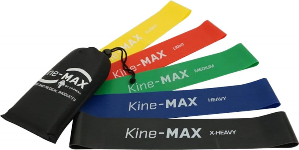 Bande elastiche Kine-MAX Professional Mini Loop Resistance Band KIT - 5 bands