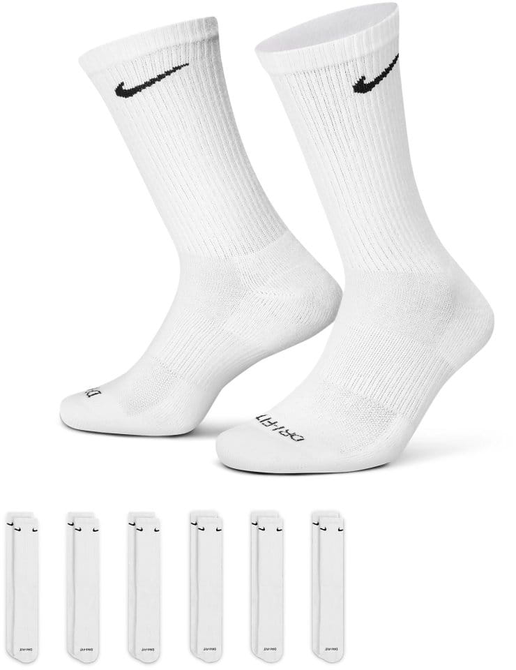 Calze Nike Everyday Plus Cushioned Training Crew Socks (6 Pairs)