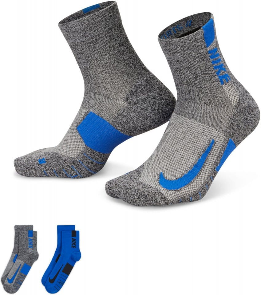 Calze Nike Multiplier Running Ankle Socks (2 Pair)
