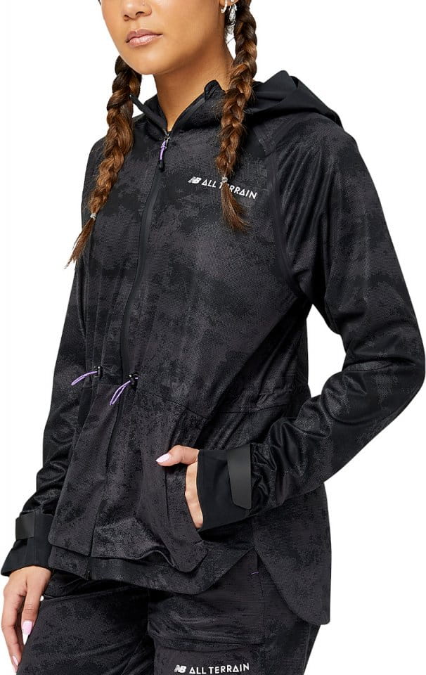 Giacche con cappuccio New Balance Impact Run AT Waterproof Jacket