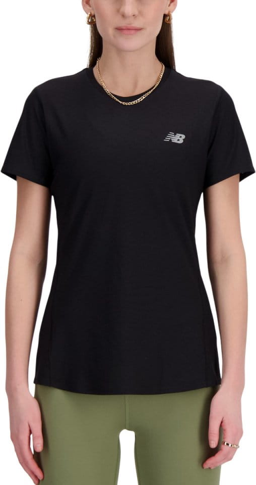 Magliette New Balance Jacquard Slim T-Shirt